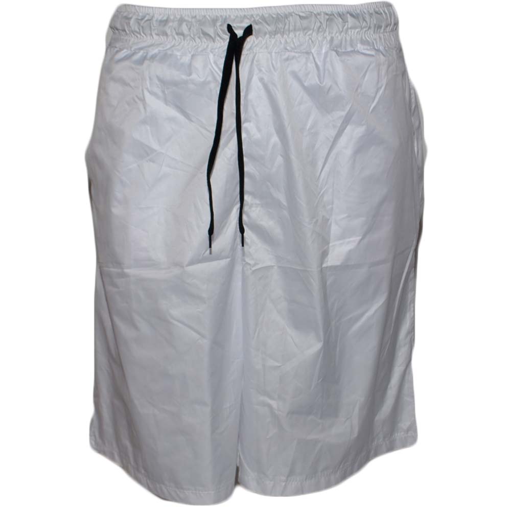 Pantaloncino uomo art. AVANA 098 monocromatico bianco in tessuto semilucido opacizzato slim fit trend .