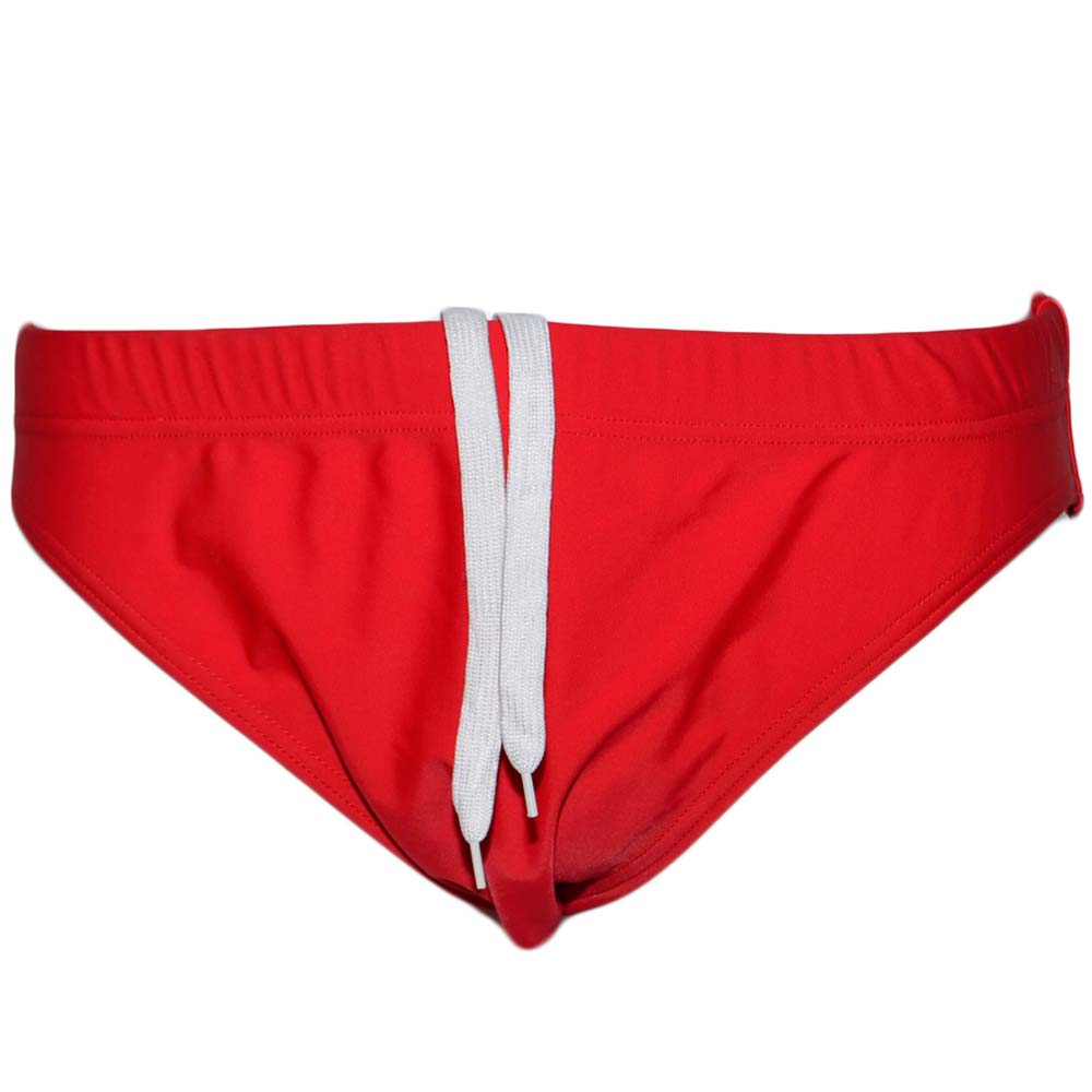 Costume da bagno mutanda slip rosso uomo water shorts moda nuoto surf da mare asciugatura rapida spiaggia