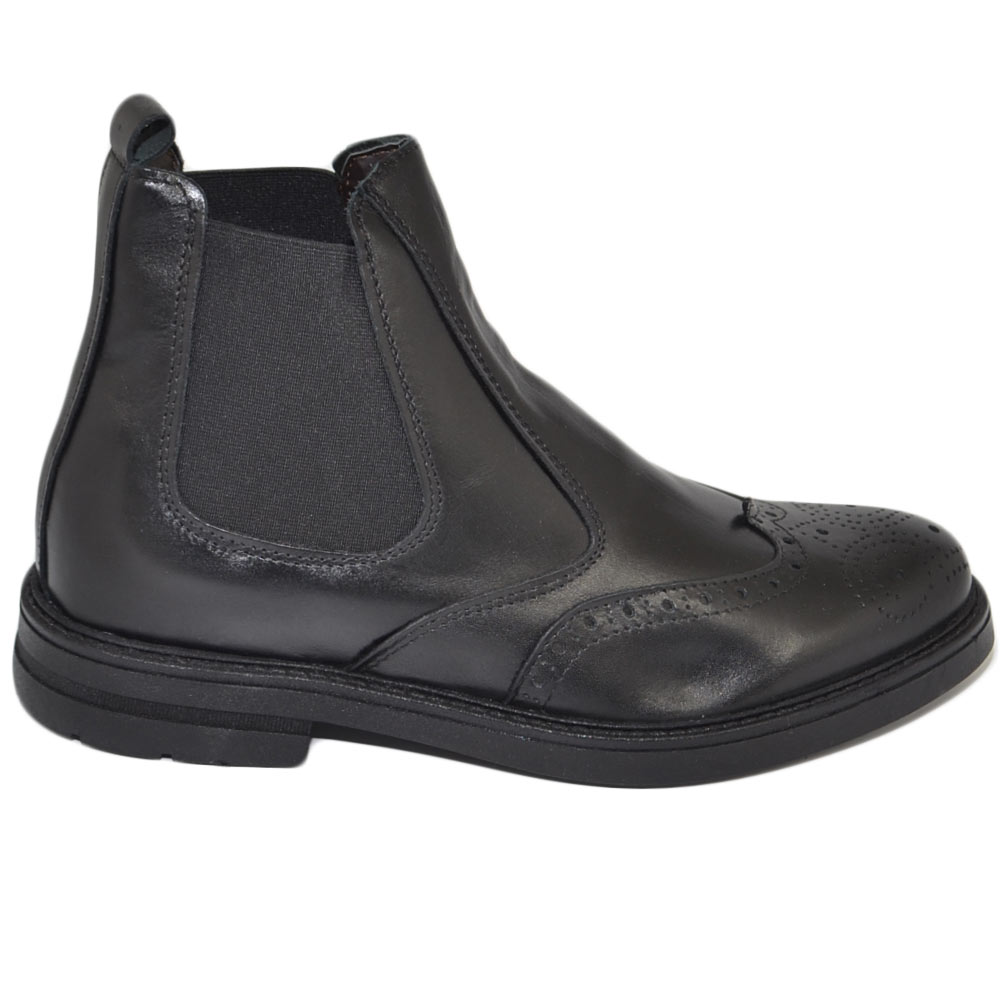 Stivaletto uomo con on sale elastico