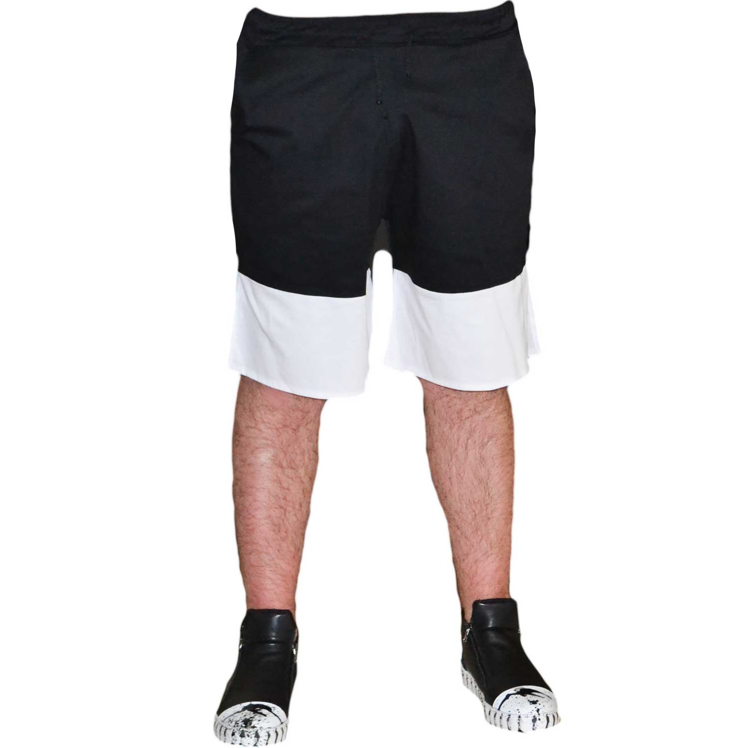 Abbigliamento Uomo Pantaloni Corti Shorts Nero Bianco uomo shorts Acy ...