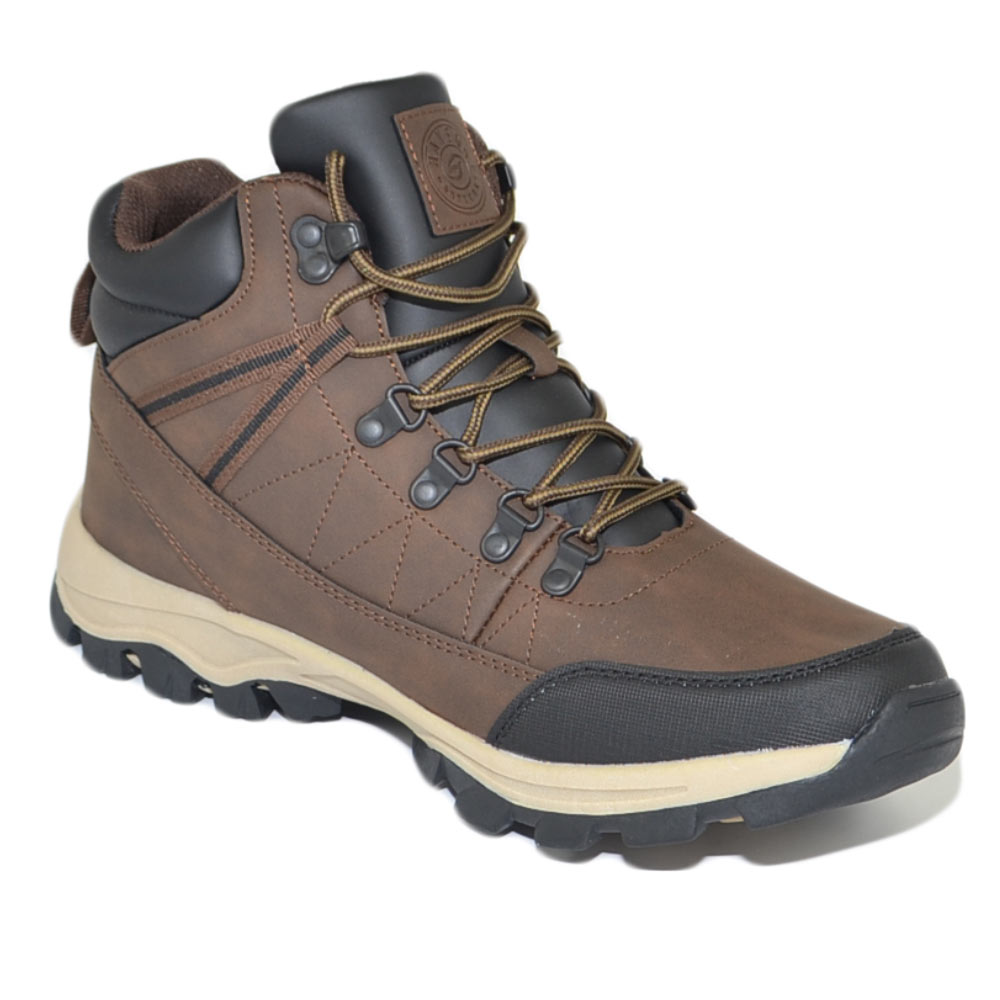 Scarpe trekking uomo stivali da passeggio marrone impermeabile  idrorepellente escursionismo montagna adatta a ogni clima uomo scarpe  trekking montagna HANSON