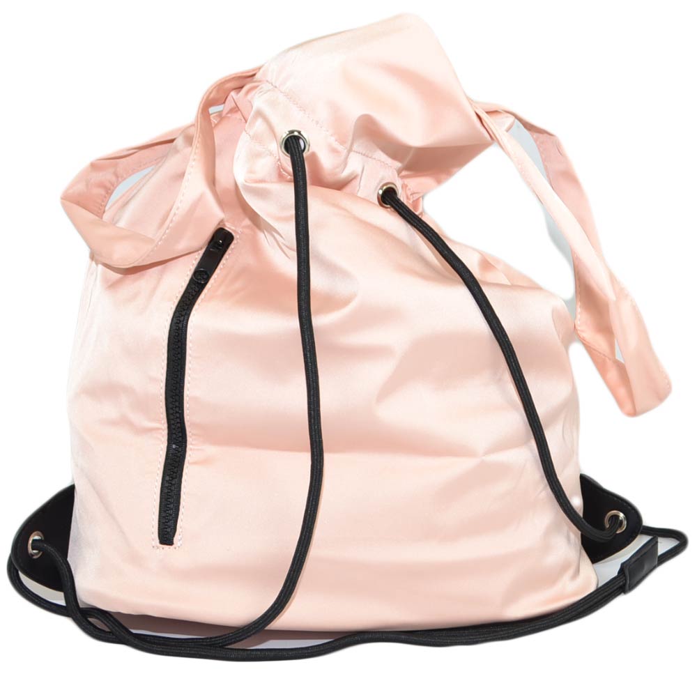 Zaino donna sacca rosa impermeabile da trekking con taschini coulisse zip e  scompartimenti borsa da viaggio capiente donna zaini Malu Shoes