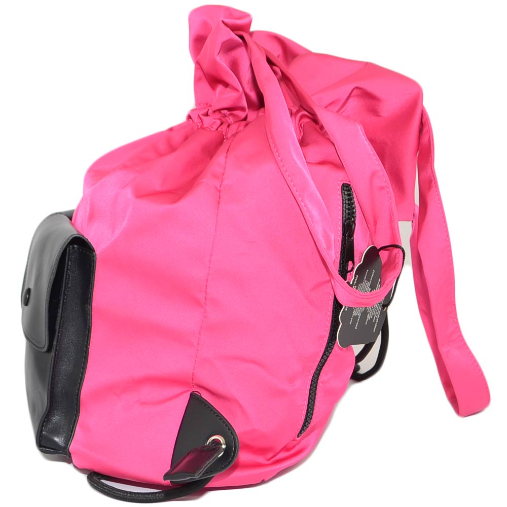 Zaino donna sacca fucsia impermeabile da trekking con taschini coulisse zip  e scompartimenti borsa da viaggio capiente donna zaini Malu Shoes