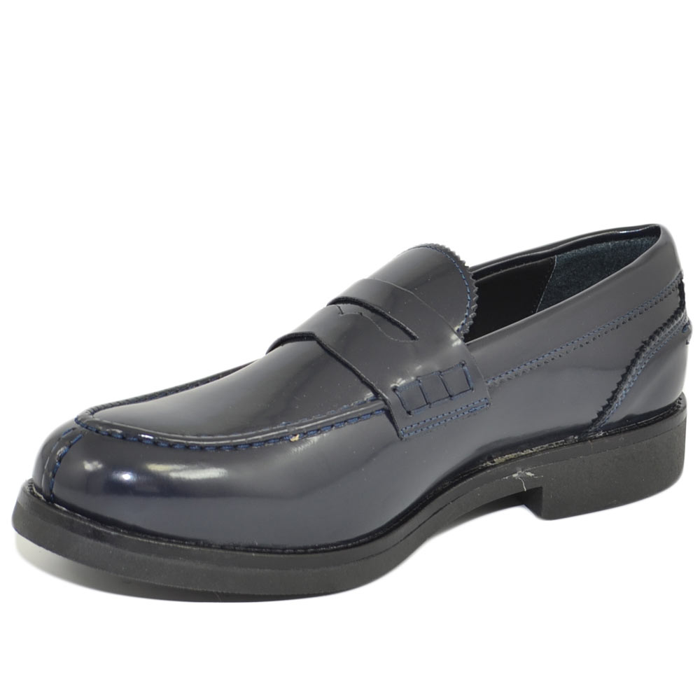 Mocassino uomo Cult Mocassini in pelle Slash 3724 Low M Leather Black  CLM372400