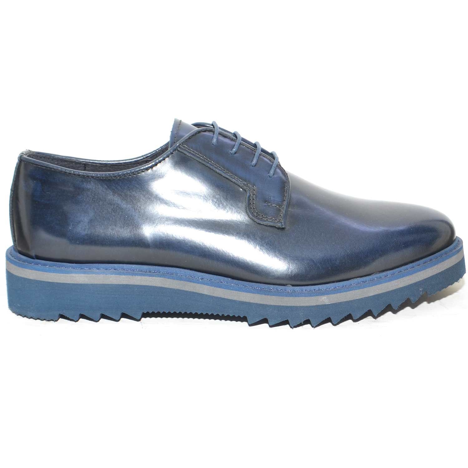 scarpe uomo blu