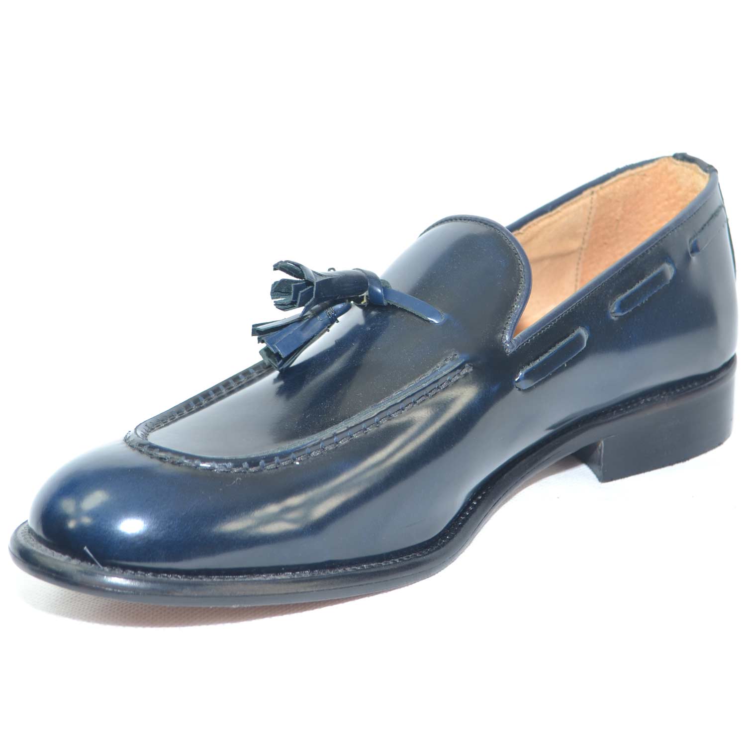 scarpe uomo blu eleganti