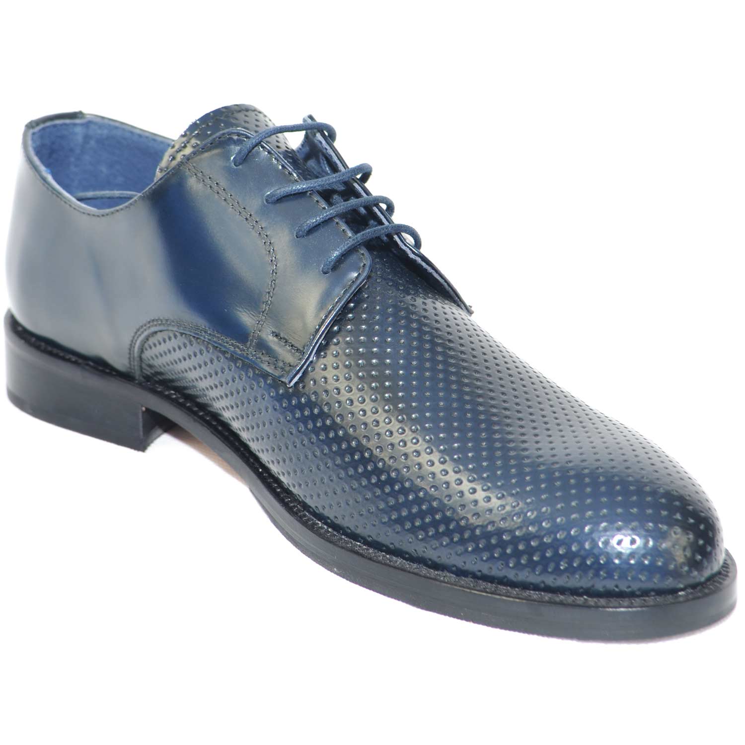 scarpe classiche uomo blu
